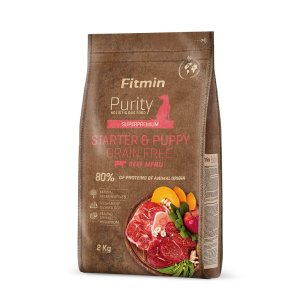 Fitmin dog Purity GF Puppy & Starter Beef - 2 kg