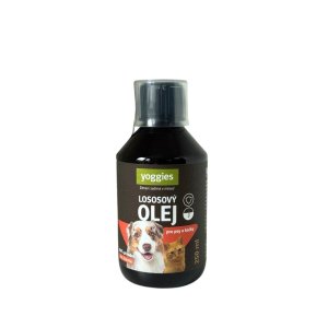 Yoggies Lososový olej pro psy a kočky 250 ml