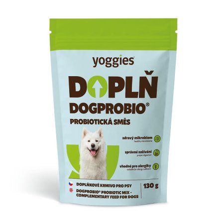 Yoggies DogProBio, probiotická směs pro psy 130 g