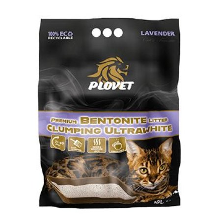 Podestýlka Plovet Premium Wh.Bentonite Lavender 10l