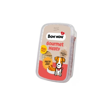 Bow wow Drůbeží plátky XXL pack 250 g