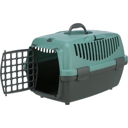 Transportní box CAPRI I, XS: 32x31x48cm (max. 6kg), tmavě šedá/petrolejová