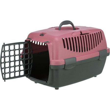 Transportní box CAPRI I, XS: 32x31x48cm (max. 6kg), tmavě šedá/starorůžová