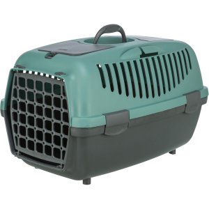 Transportní box CAPRI II, XS-S: 37x34x55cm (max. 8kg), tmavě šedá/petrolejová