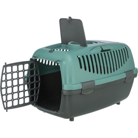 Transportní box CAPRI II, XS-S: 37x34x55cm (max. 8kg), tmavě šedá/petrolejová