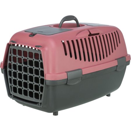Transportní box CAPRI II, XS-S: 37x34x55cm (max. 8kg), tmavě šedá/starorůžová