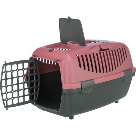 Transportní box CAPRI II, XS-S: 37x34x55cm (max. 8kg), tmavě šedá/starorůžová