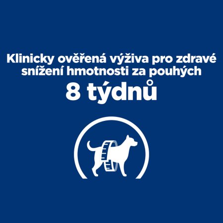 Hill’s Prescription Diet r/d Regulace hmotnosti granule pro psy 10 kg (POŠKOZENÝ OBAL)