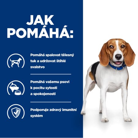 Hill’s Prescription Diet r/d Regulace hmotnosti granule pro psy 10 kg (POŠKOZENÝ OBAL)