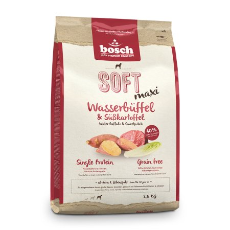 Bosch HPC SOFT Maxi Water Buffalo & Sweet Potato 2,5 kg (EXPIRACE 06/2026)
