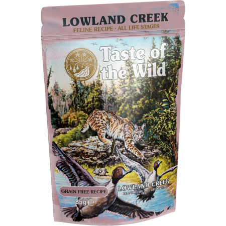 TOW Lowland Creek pouches cat 85g