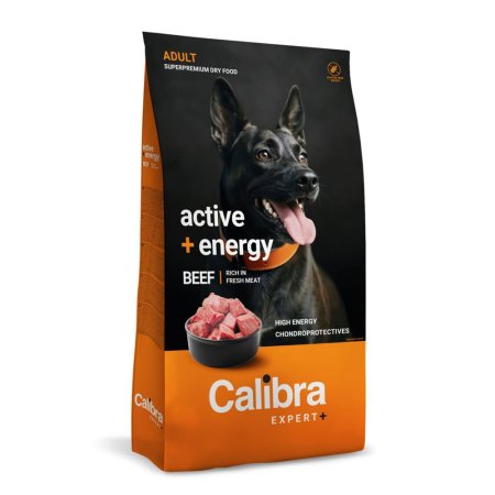 Calibra Dog EXPERT+ Adult Active & Energy Beef 2kg