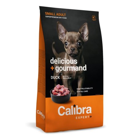 Calibra Dog EXPERT+ Adult Small Delicious&Gourm 1,5kg
