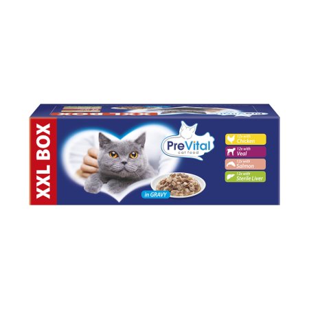 Prevital kapsičky pro kočku Classic XXLBox 48 x 100 g