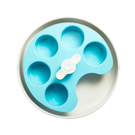 PetDreamHouse SPIN miska Palette interaktivní protihltací modrá