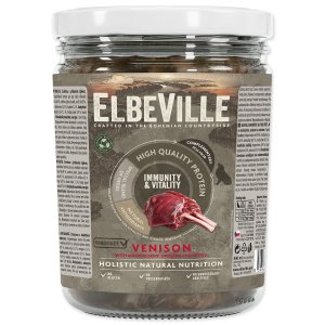 Sklenice Elbeville Dog Imunity & Vitality zvěřina s přidaným šípkem, dobromyslem a kopřivou, 440 ml