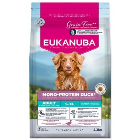 Krmivo EUKANUBA Special Care Adult Mono Protein Duck 2,3kg