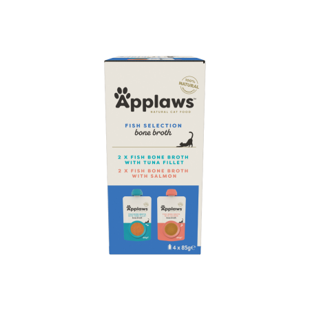 Applaws kapsička Cat Multipack Rybí vývar 4x 85g