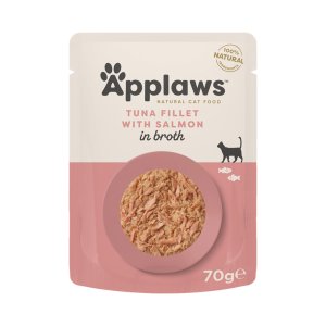 Applaws kapsička Cat Tuňák s lososem 70g