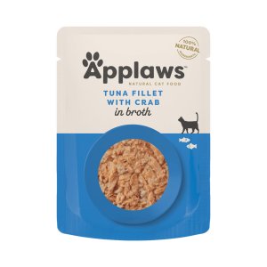 Applaws kapsička Cat Tuňák s krabem 70g