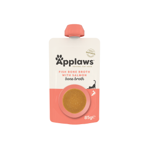 Applaws kapsička Cat Rybí vývar s lososem 85g
