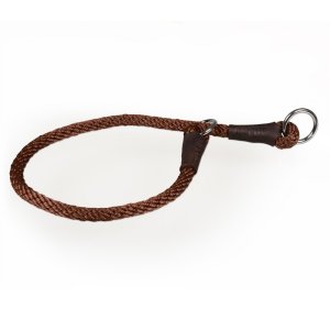 Obojek lano CLYDE stahovací 50 x 0,6 cm, hnědá