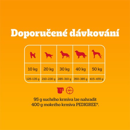 Pedigree granule Senior drůbeží se zeleninou 3 kg