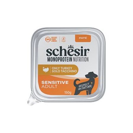 Schesir Dog vanička Monoprotein Krůtí paté 150g