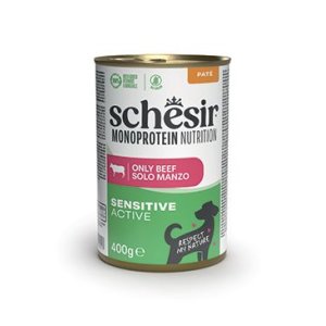 Schesir Dog konz.Monoprotein Active Hověcí paté 400g