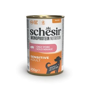 Schesir Dog konz.Monoprotein Šunka paté 400g