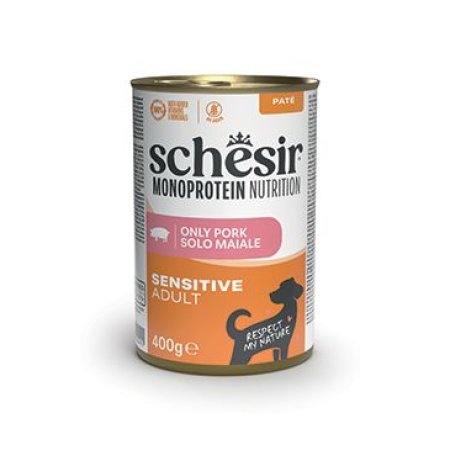 Schesir Dog konz.Monoprotein Šunka paté 400g
