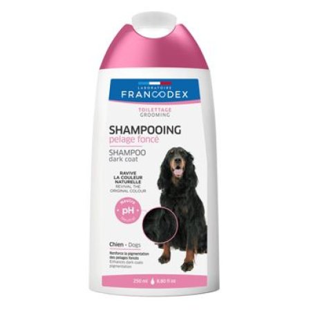 Francodex Šampon černá srst pes 250ml (EXPIRACE 07/2026)