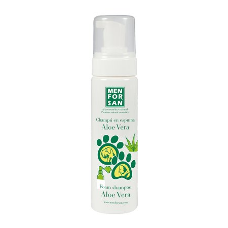 Menforsan Pěnový šampon s Aloe Vera pro psy a kočky 200 ml (EXPIRACE 06/2026)