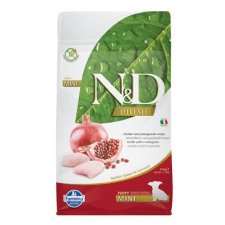 N&D PRIME DOG Puppy Mini Chicken & Pomegranate 800g (EXPIRACE 07/2026)