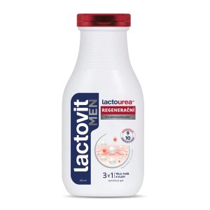 Lactovit Men Lactourea 3v1 sprchový gel sensitive 300 ml