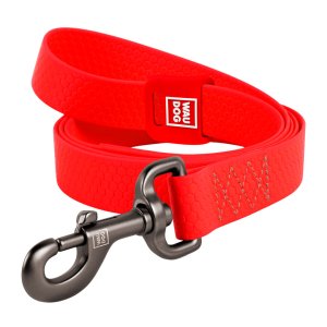WAUDOG vodítko voděodolné Collartex červené (305cm/2,5cm)