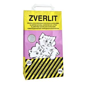 ZVERLIŤ ružový super jemná Podstielka mačka 6kg