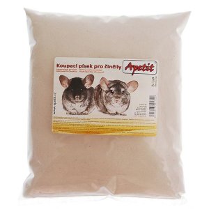 Apetit - Kúpací piesok pre činčily 1kg