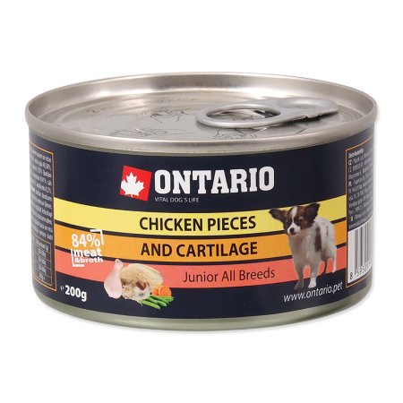 ONTARIO Junior Chicken Pieces + Cartilage 200g