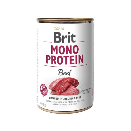 Brit Dog konz Mono Protein Beef 400g
