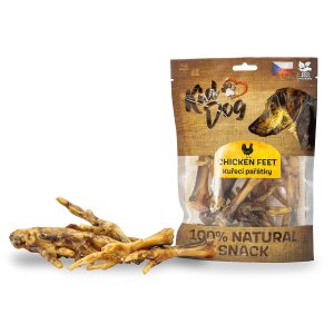 KIDDOG 100% Natural Snack, kuracie lúky "L", 250 g (23-24 ks)