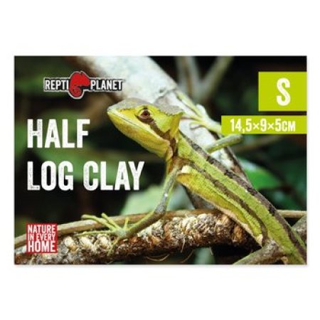 Dekorace Repti Planet polokmen hliněná S 14,5x9x5cm