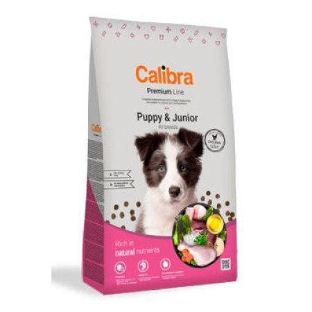 Calibra Dog Premium Line Puppy&Junior 12 kg NEW (POŠKOZENÝ OBAL)