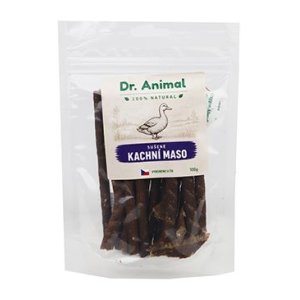 Dr. Animal pochoutka Kachní maso tyčky 100g