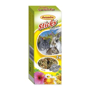 Tyčinky pre veľké hlodavce s bylinkami (2ks)