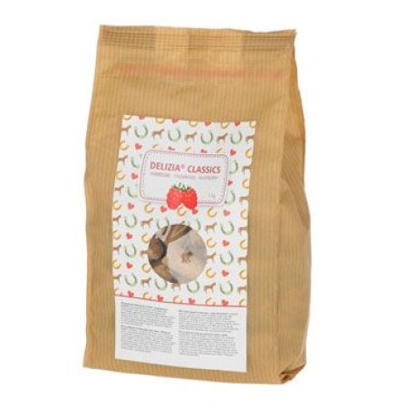 Pochúťka pre kone DELIZIA malina 1kg