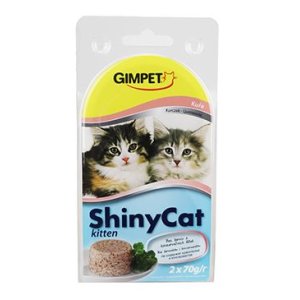 Gimpet mačka konz. ShinyCat Junior kura 2x70g