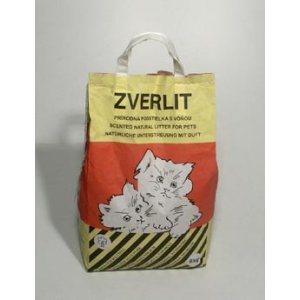 ZVERLIŤ červený hrubá s vôňou Podstielka mačka 6kg