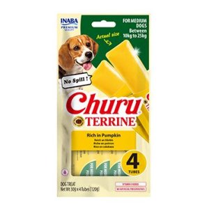 Churu Dog Terrine dýně plemena M 4x30g