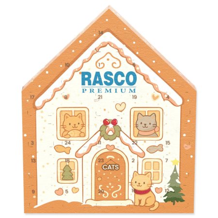 Kalendář Rasco Premium adventní pro kočky